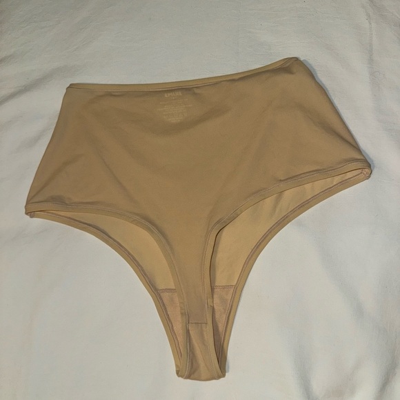 NWOT SKIMS High-Waisted Tan Bikini Bottom - Picture 3 of 3